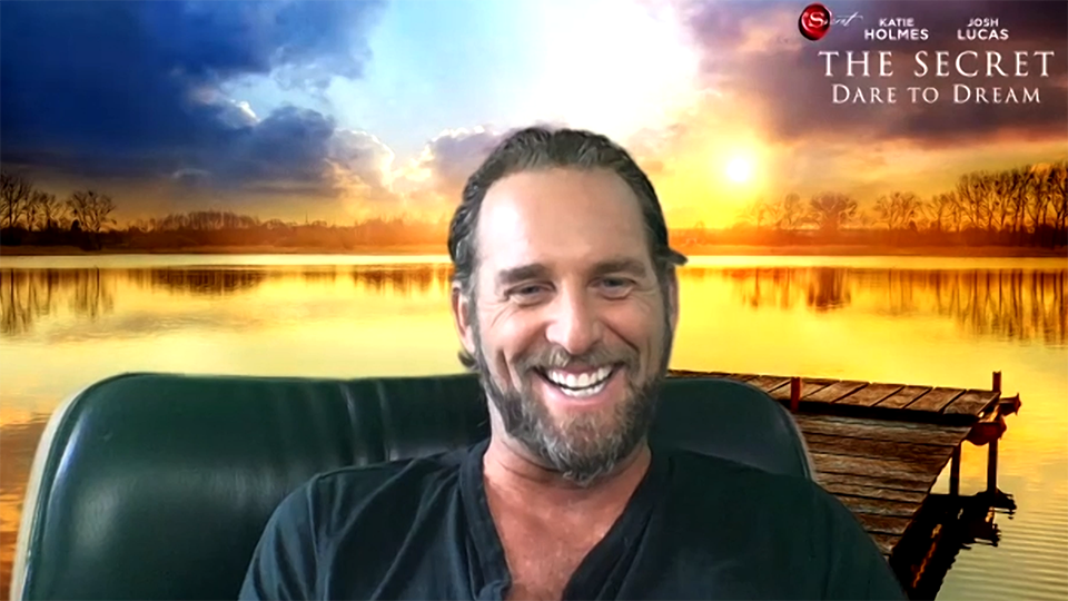 Living Life with Positivity! Josh Lucas Reveals THE SECRET